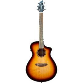 Breedlove Discovery S Concert Edgeburst CE European Spruce-African Mahogany (DSCN44CEEUAM)
