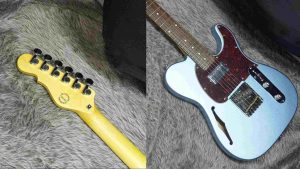 G&L Tribute ASAT CLASSIC Bluesboy Semi Hollow RW - Lake Placid Blue