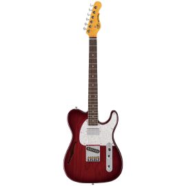 G&L Tribute ASAT Classic Bluesboy Semi Hollow RW - Red Burst