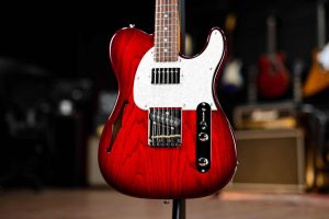 G&L Tribute ASAT Classic Bluesboy Semi Hollow RW - Red Burst