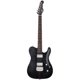 G&L Tribute ASAT Deluxe Carved Top RW - Trans Black