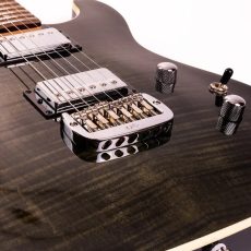 G&L Tribute ASAT Deluxe Carved Top RW - Trans Black