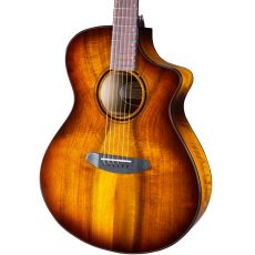 Breedlove Pursuit Exotic S Concert Tiger's Eye - Myrtlewood (PSCN42CEMYMY)