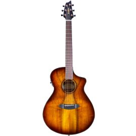 Breedlove Pursuit Exotic S Concert Tiger's Eye - Myrtlewood (PSCN42CEMYMY)
