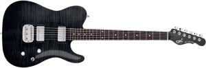G&L Tribute ASAT Deluxe Carved Top RW - Trans Black