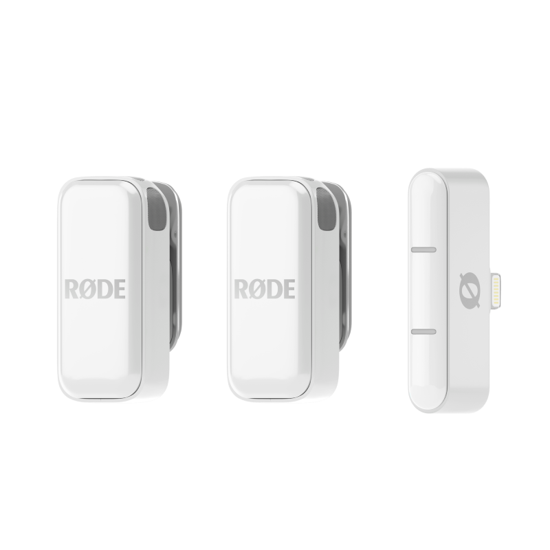 Rode Wireless Micro Lightning - White