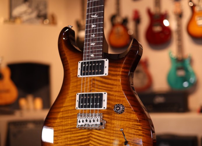 prs-s2-custom-24-black-amber-گیتار