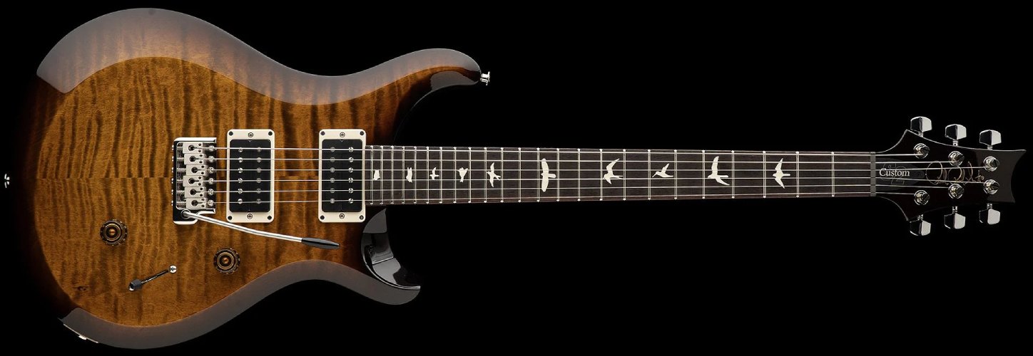 prs-s2-custom-24-black-amber-ساز