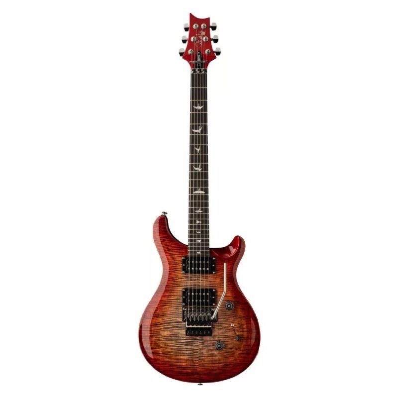 PRS SE Custom 24 Floyd - Charcoal Cherry Burst