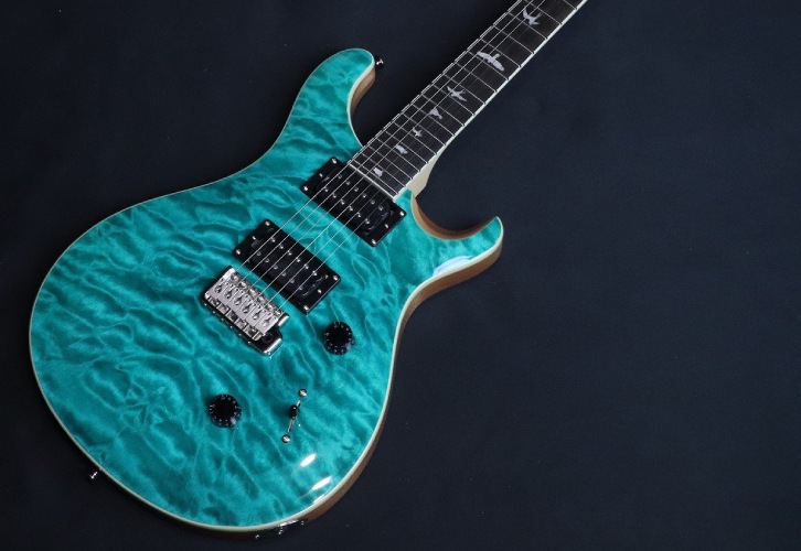 prs-se-custom-24-quilted-turquoise-گیتار-الکتریک