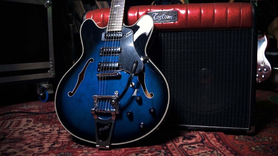 vox-bobcat-s66-bigsby-blue-گیتار-الکتریک