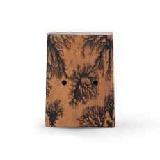 کالیمبا ذوزنقه بلوط سوخته کاری