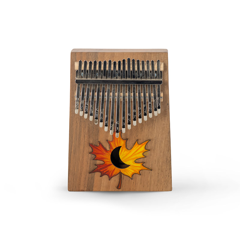 کالیمبا ذوزنقه بلوط طرح برگ پاییزی