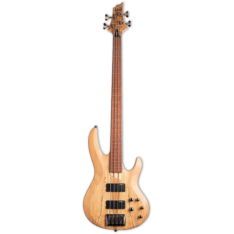 ESP LTD B-204 Spalted Maple Fretless NS