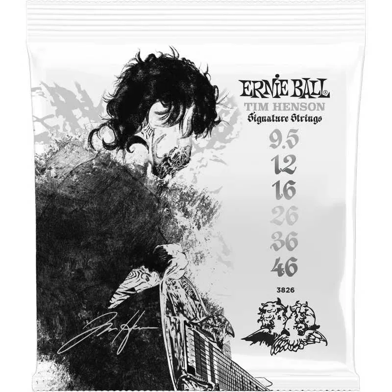 Ernie Ball Tim Henson Signature Electric Guitar Strings - 9.5-46 - 3826