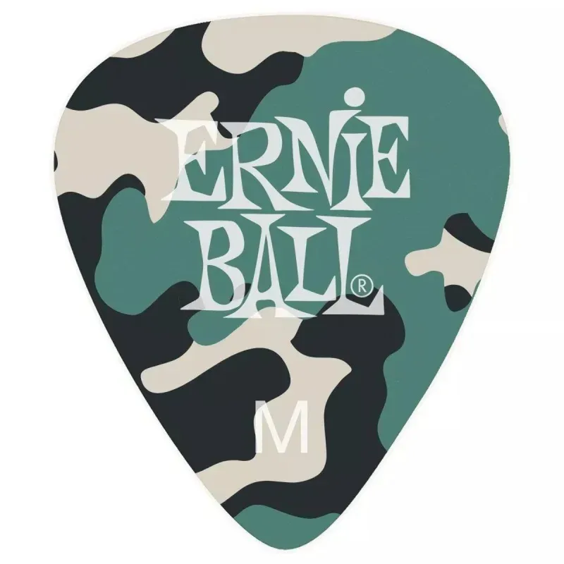 Ernie ball Plektren Celluloid Camo Medium - 9222