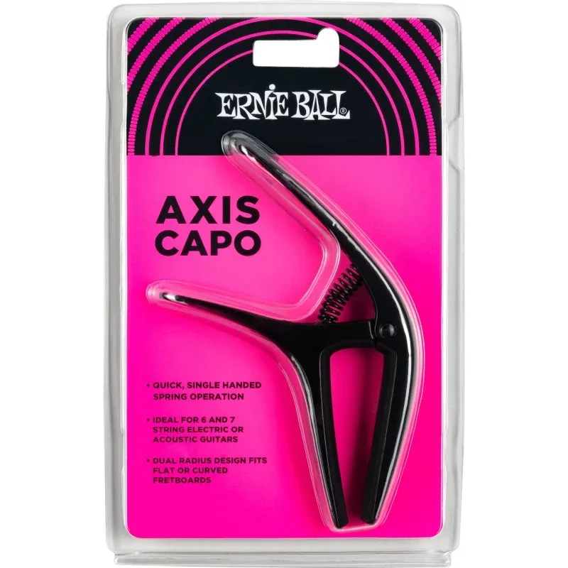 Ernie ball Axis Universal Capo - Black - 9600