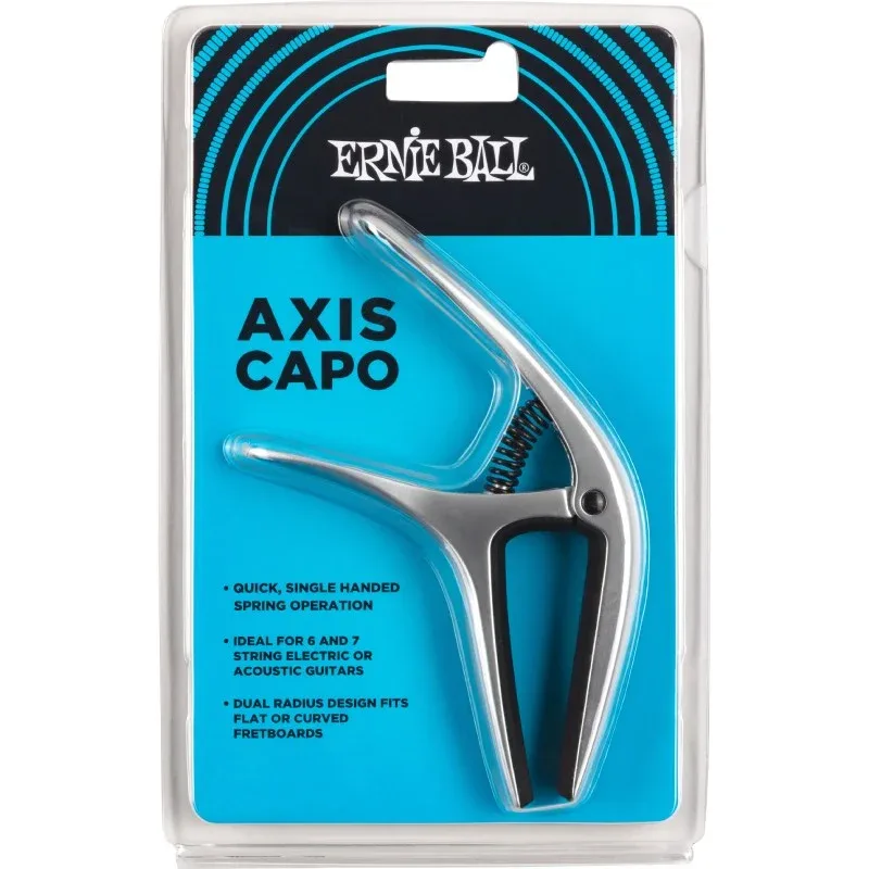 Ernie ball Axis Universal Capo - Silver - 9601