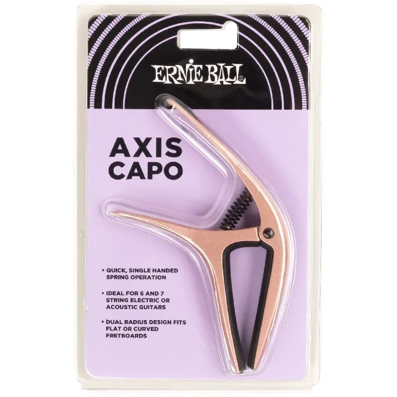 Ernie ball Axis Universal Capo - Gold satin - 9605