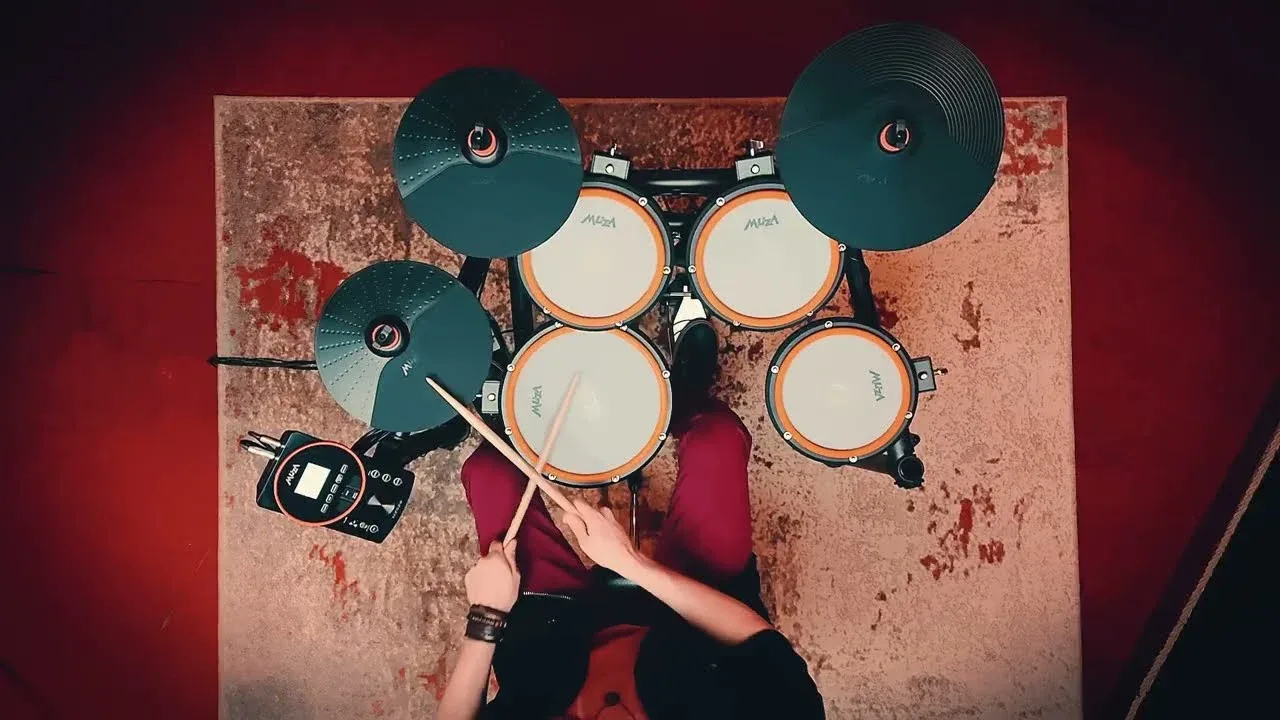 کیت درام دیجیتال MZ528 همراه با مش هد ها