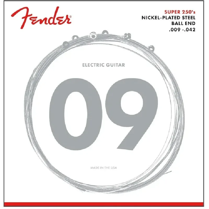 Fender 250L Super 250's Nickel-Plated Steel Electric Guitar - 0730250403