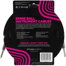 Ernie Ball Braided Instrument Cable Purple Python - 6427