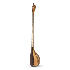 سه تار عظیمی معرق پنجه طاوسی بغل دسته استخوان