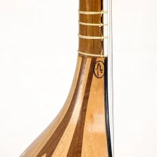 سه تار عظیمی معرق پنجه طاوسی بغل دسته استخوان
