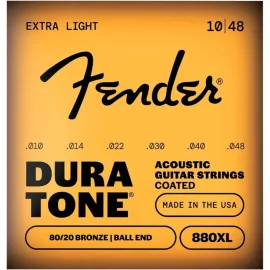 Fender 880XL Dura-Tone Acoustic Guitar Strings - 10-48 - 0730880002