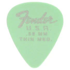 Fender 351 Dura-Tone Delrin Guitar Pick - 1987351750