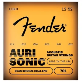 Fender 80/20 Bronze Acoustic Guitar Strings Model 70L - 0730070403