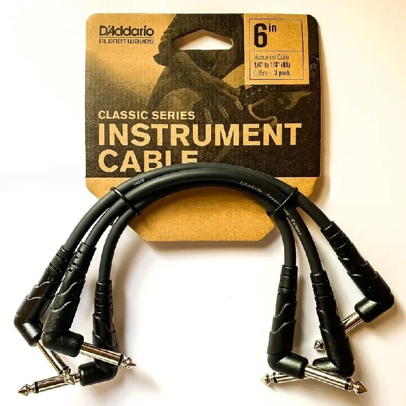 Daddario Classic Patch Cables - PW-CGTP-305