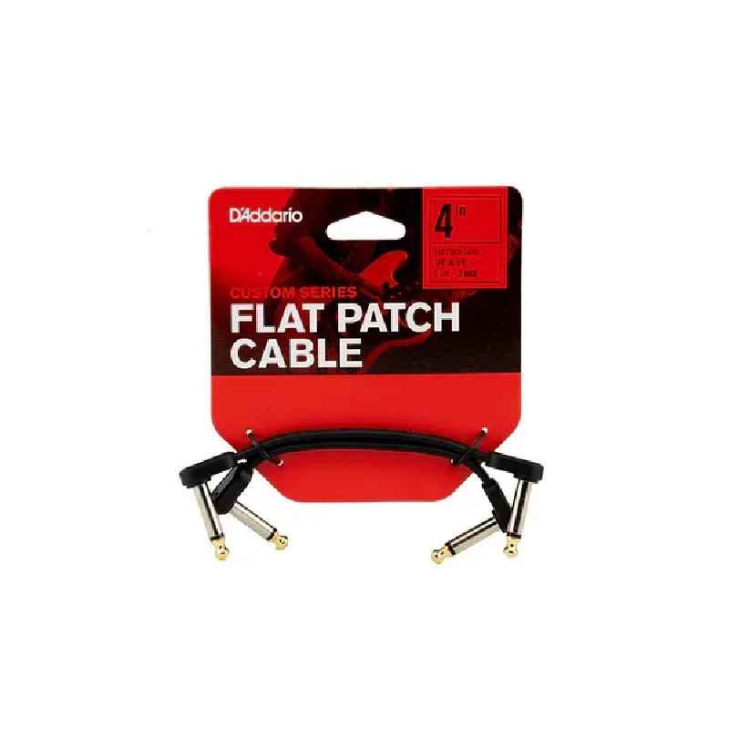 Daddario flat patch cable - PW-FPRR-206