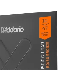 Daddario Extra Light Coated Acustic Guitar Strings -  XTABR1047