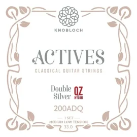 سیم گیتار برند Knobloch Actives مدل 200ADQ Actives QZ Nylon LT Classical Guitar