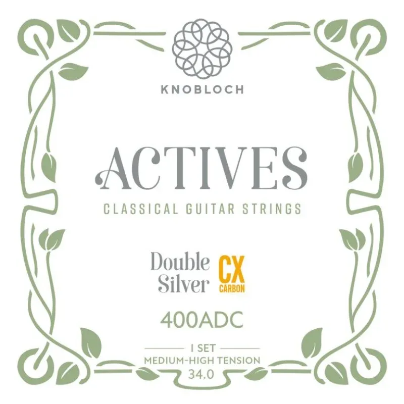 سیم گیتار Knobloch 400ADC CX Carbon Medium High Tension 34.0
