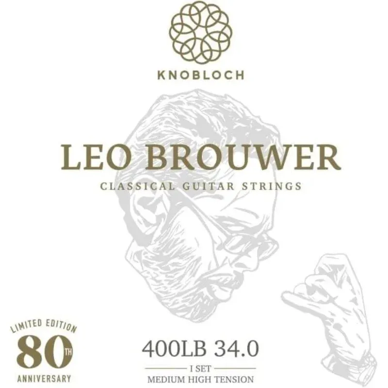 سیم گیتار Knobloch 400LB Leo Brouwer medium-high tension