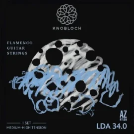 سیم گیتار برند Knobloch مدل LDA34.0 LUNA FLAMENCA Medium-High tension AZ Nylon